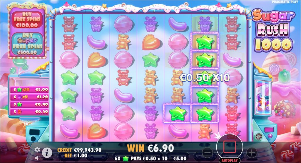 Sugar Rush 1000