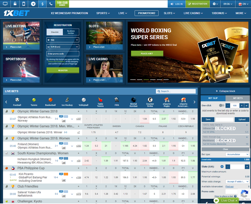 Alternatif dan Tautan Mirror 1xbet