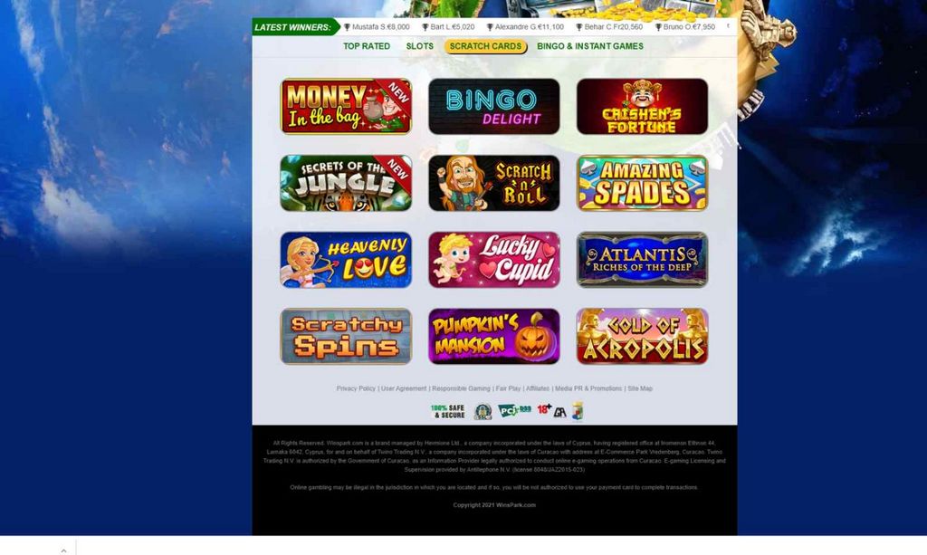 Classifica austriaca dei casinò online Winsplay 2025